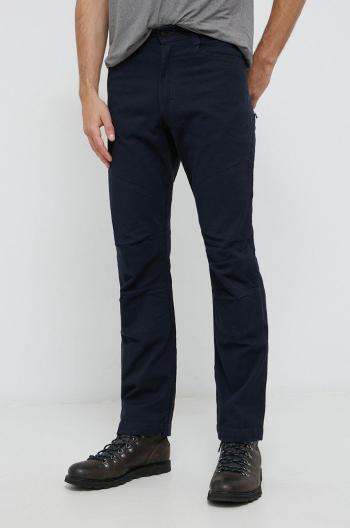 Kalhoty Wrangler ATG pánské, tmavomodrá barva, jednoduché