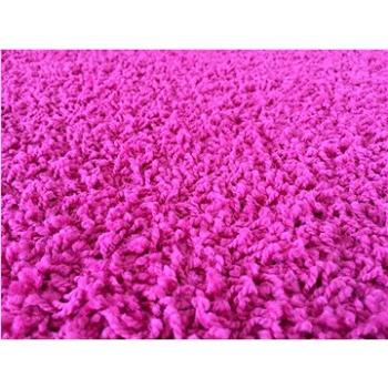Kusový koberec Color shaggy růžový (VOPI737nad)