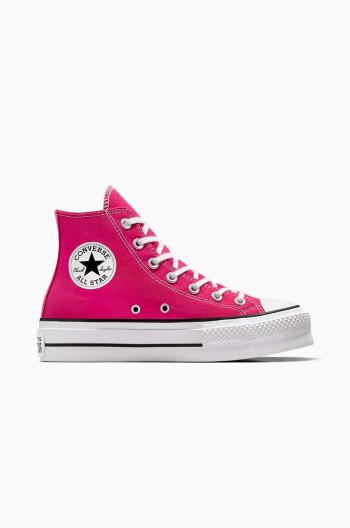 Kecky Converse Chuck Taylor All Star Lift dámské, růžová barva, A08288C