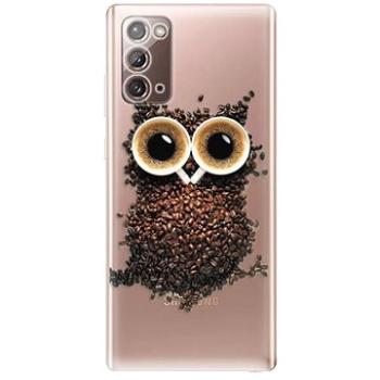 iSaprio Owl And Coffee pro Samsung Galaxy Note 20 (owacof-TPU3_GN20)