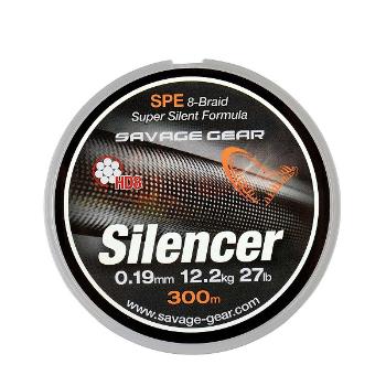 Savage gear splétaná šňůra hd8 silencer braid 120 m green-průměr 0,09 mm / nosnost 4,7 kg