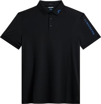 J.Lindeberg Tour Tech Slim Fit Mens Nautical Blue S Polo košile