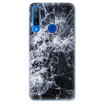 Odolné silikonové pouzdro iSaprio - Cracked - Huawei Honor 9X