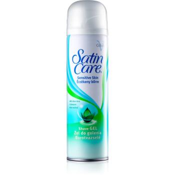 Gillette Satin Care Sensitive Skin gel na holení pro ženy Aloe Vera 200 ml