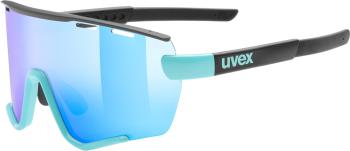 Uvex Sportstyle 236 Small Set - aqua black mat/mirror blue + clear uni