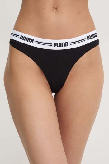 Tanga Puma (2-pack) černá barva, 907854