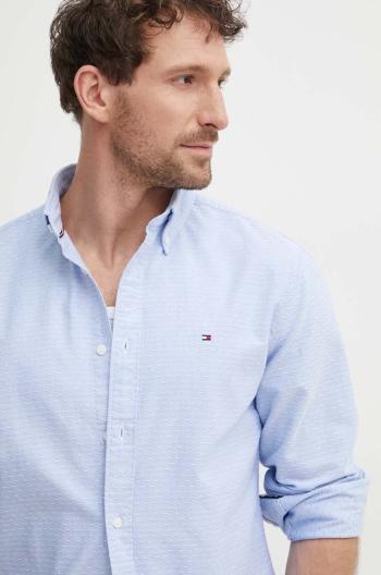 Bavlněná košile Tommy Hilfiger regular, s límečkem button-down, MW0MW36204