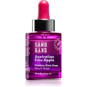 Sand & Sky Australian Emu Apple Dreamy Glow Drops dvoufázové sérum pro rozjasnění pleti 30 ml