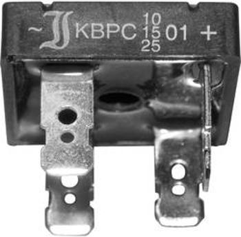 Křem. můstk.usm. 10 A TRU COMPONENTS TC-KBPC10/15/2501FP 25 A U(RRM) 100 V