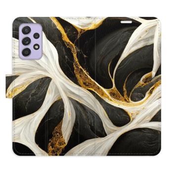 Flipové pouzdro iSaprio - BlackGold Marble - Samsung Galaxy A52 / A52 5G / A52s