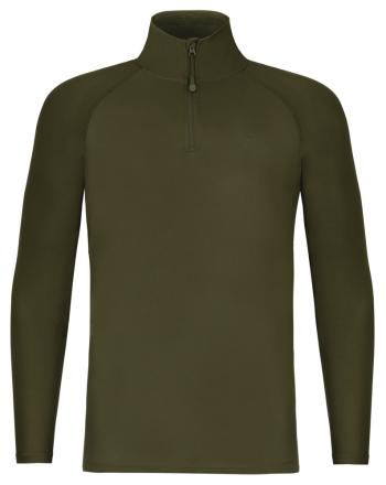 Korda triko kool upf zip jersey dark olive - xxxl