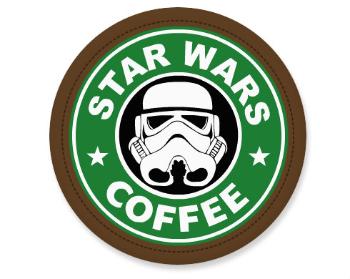 Placka Starwars coffee