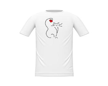 Dětské tričko Love cat