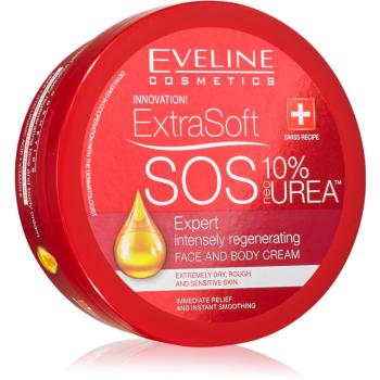 Eveline Cosmetics Extra Soft SOS intenzivní regenerační krém na tělo a obličej 175 ml