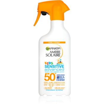 Garnier Ambre Solaire Kids Sensitive opalovací krém pro děti SPF 50+ 300 ml