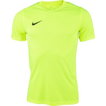 Nike DRI-FIT PARK 7 Pánské sportovní tričko, reflexní neon, velikost M