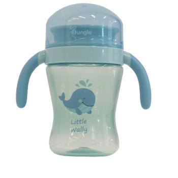 Bo Jungle Drinking Cup 360° Mixer Grey tréninkový hrnek 6m+ Little Whally 240 ml