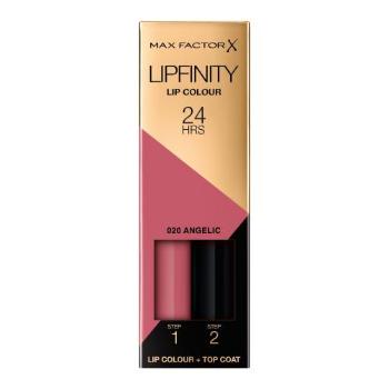 Max Factor Lipfinity Lip Colour 4,2 g rtěnka pro ženy 020 Angelic tekutá rtěnka