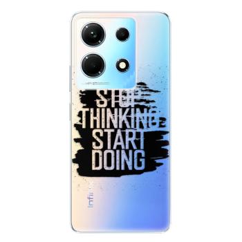 Odolné silikonové pouzdro iSaprio - Start Doing - black - Infinix Note 30