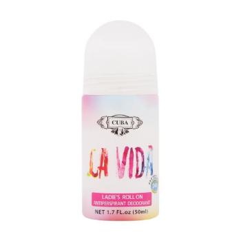 Cuba La Vida Ladie's Roll On 50 ml antiperspirant pro ženy roll-on