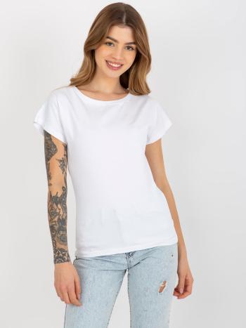 BÍLÉ TRIČKO S KRÁTKÝMI RUKÁVY VI-TS-5133.15-WHITE Velikost: L