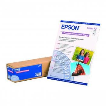 Epson Premium Glossy Photo Paper, C13S041315, foto papír, lesklý, silný typ bílý, Stylus Photo 1270, 2100, A3, 255 g/m2, 20 ks, in