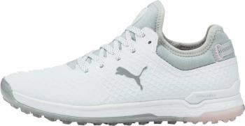 Puma Proadapt Alphacat White/Puma Silver/Pink 40,5 Dámske golfové boty