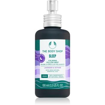 The Body Shop Sleep Calming Pillow Mist Lavender & Vetiver sprej na polštář s vůní levandule 100 ml