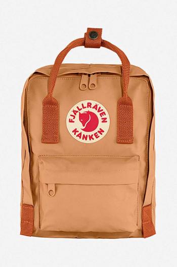 Batoh Fjallraven Kanken Mini oranžová barva, velký, hladký, F23561.241.243-243