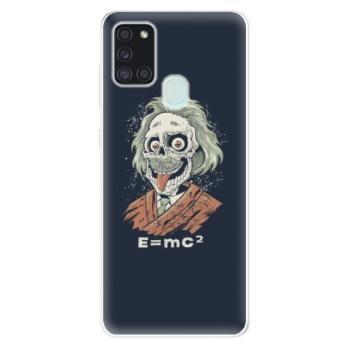 Odolné silikonové pouzdro iSaprio - Einstein 01 - Samsung Galaxy A21s