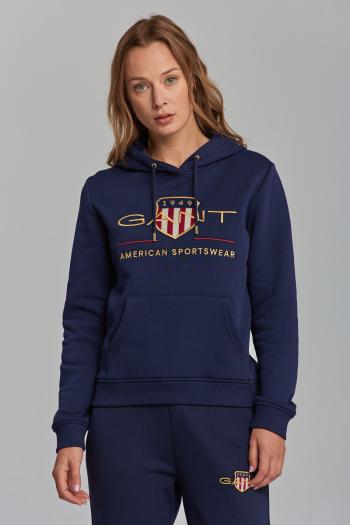 MIKINA GANT ARCHIVE SHIELD SWEAT HOODIE modrá S