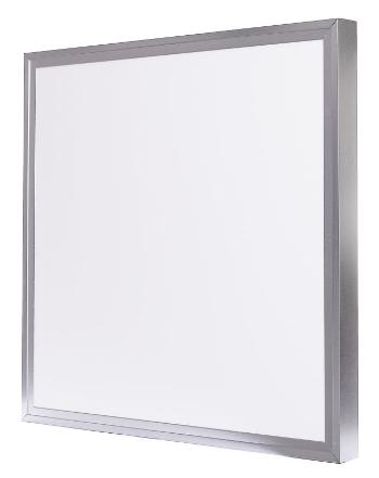Ecolite Stříbrný přisazený LED panel s rámečkem 600 x 600mm 45W Barva světla: Denní bílá LED-GPL44-45_191021