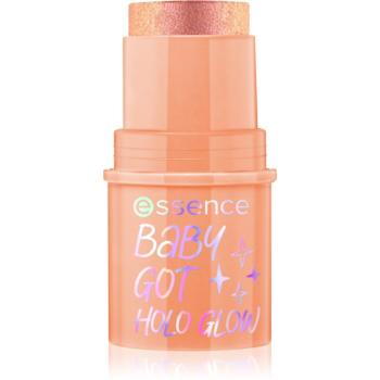 essence BABY GOT HOLO GLOW rozjasňující tyčinka odstín 10 Holy Apricotly 5 g