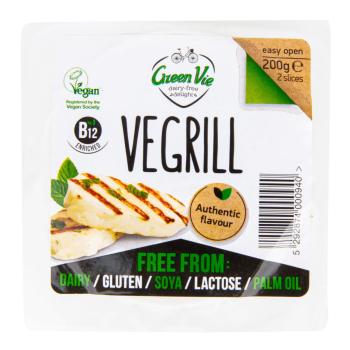 Veganská alternativa sýru na gril blok 200 g GREENVIE