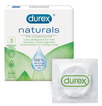 Durex Naturals Kondomy 3 ks