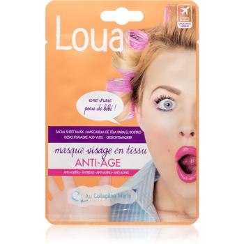 Loua Anti-Aging Face Mask protivrásková plátýnková maska 23 ml