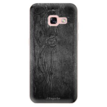 Odolné silikonové pouzdro iSaprio - Black Wood 13 - Samsung Galaxy A3 2017