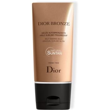 DIOR Dior Bronze Self Tanning Jelly Gradual Sublime Glow samoopalovací gel na obličej 50 ml