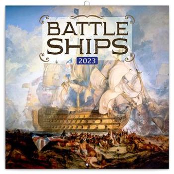 Poznámkový kalendář Bitevní lodě 2023 - nástěnný kalendář
