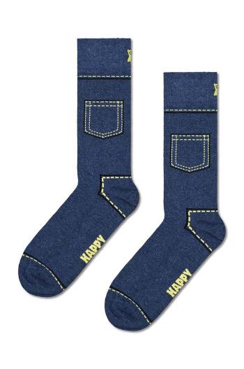 Ponožky Happy Socks Denim Sock tmavomodrá barva