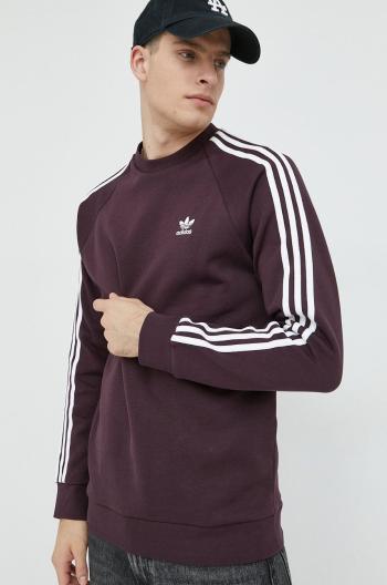 Mikina adidas Originals pánská, fialová barva, s aplikací