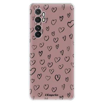 Odolné silikonové pouzdro iSaprio - Heart Dark - Xiaomi Mi Note 10 Lite