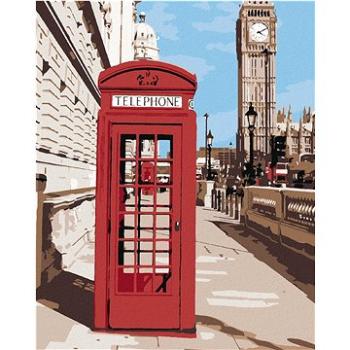 Malování podle čísel - Telefonní budka v Londýně (HRAbz33203nad)