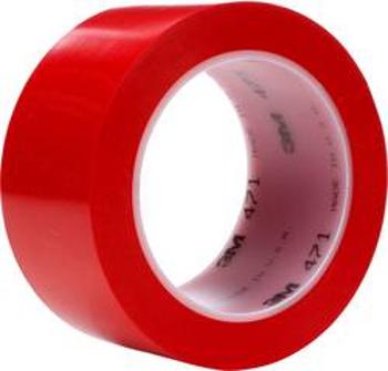 PVC tape 3M 471F 471R50, (d x š) 33 m x 50 mm, červená, 1 ks