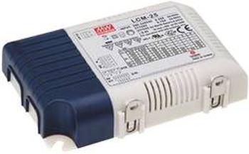 LED driver konstantní proud Mean Well LCM-25DA, 25 W (max), 0.35 - 1.05 A, 6 - 54 V/DC