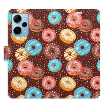 Flipové pouzdro iSaprio - Donuts Pattern - Xiaomi Redmi Note 12 Pro+ 5G