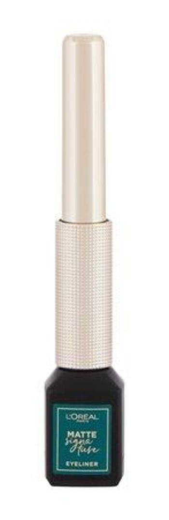 Oční linka L´Oréal Paris - Matte Signature 04 Emeraude Signature 3 ml 