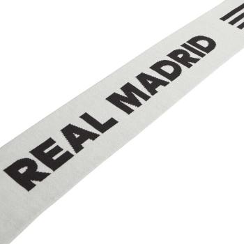 adidas REAL MADRID HOME Fanouškovská šála, bílá, velikost