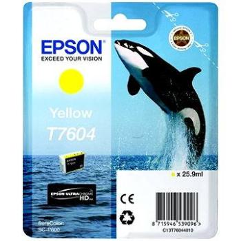 Epson T7604 žlutá (C13T76044010)