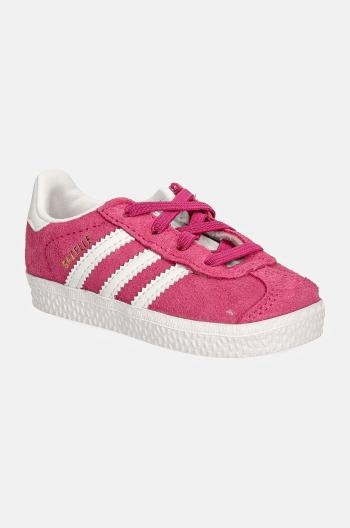 Dětské sneakers boty adidas Originals GAZELLE CF EL fialová barva, IH0359